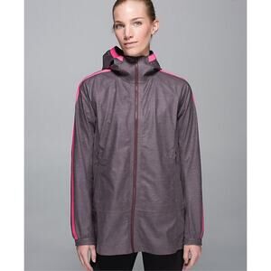 Lululemon The Drizz Jacket Gray size 6